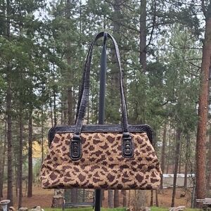 The SAK Animal Print Shoulder Bag